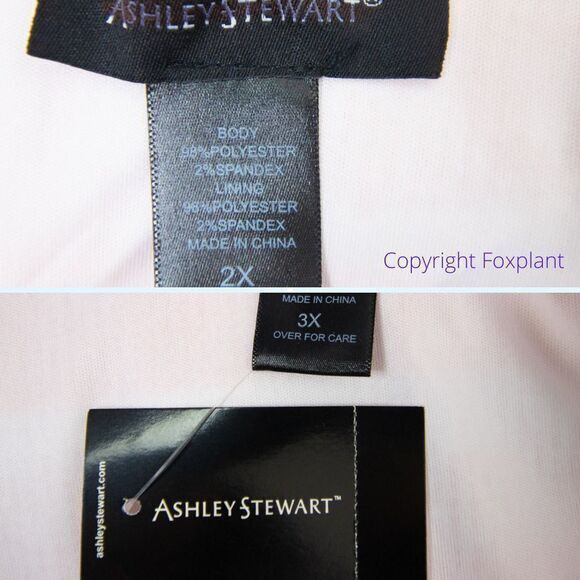 NEW Ashley Stewart Sequin American Flag Scoop Neck Tank, Red, White and Blue, 3X - Picture 16 of 16